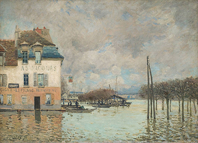 Flooding at Port-Marly Alfred Sisley